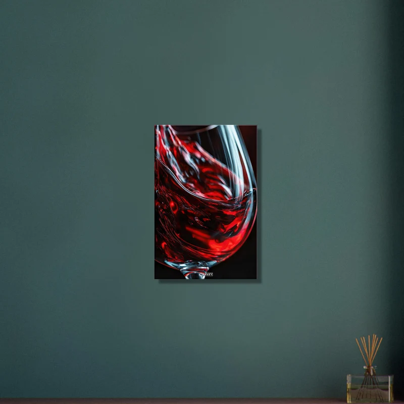 Red Wine Glass Close Up