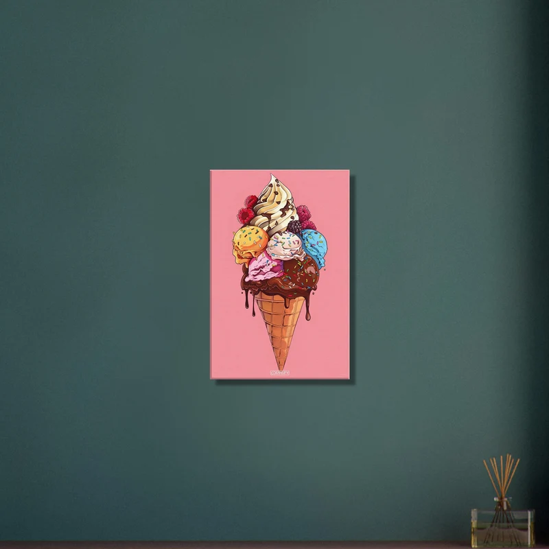 Fruity Ice Cream Comic Art