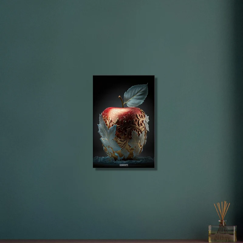 Frosty Red Apple