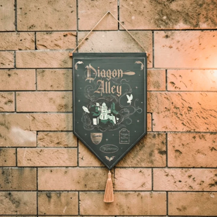 Harry Potter Wandbanner – Winkelgasse, Ligusterweg oder Honeydukes