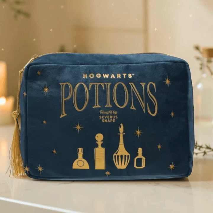 Harry Potter Kosmetiktasche aus Samt – Zaubertränke oder Zauberkunst