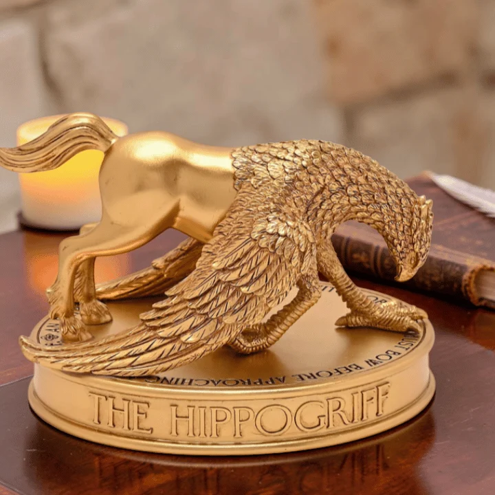 Harry Potter Figur Seidenschnabel – Goldene Hippogreif-Figur