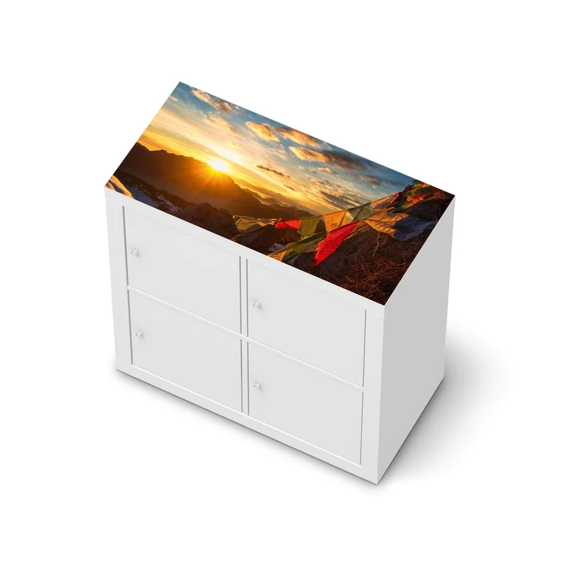 Möbelfolie IKEA Kallax Regal [oben] - Design: Tibet