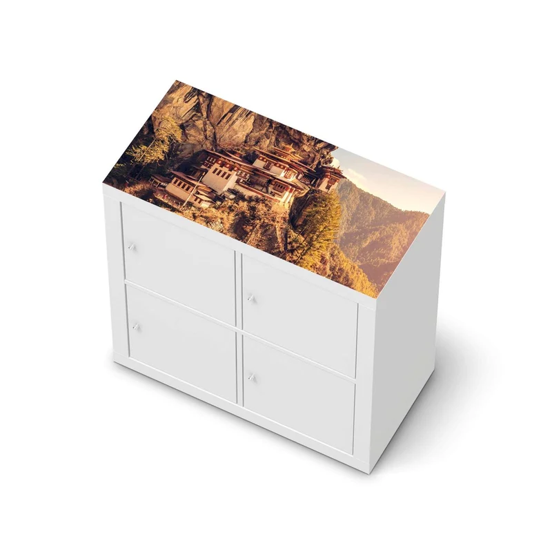 Möbelfolie IKEA Kallax Regal [oben] - Design: Bhutans Paradise