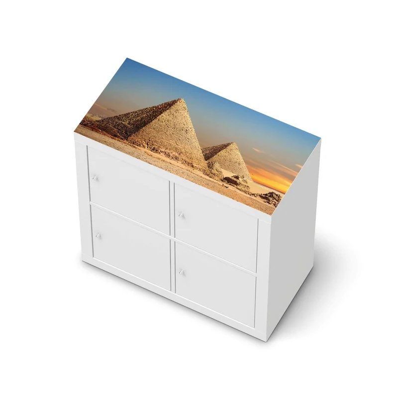 Möbelfolie IKEA Kallax Regal [oben] - Design: Pyramids