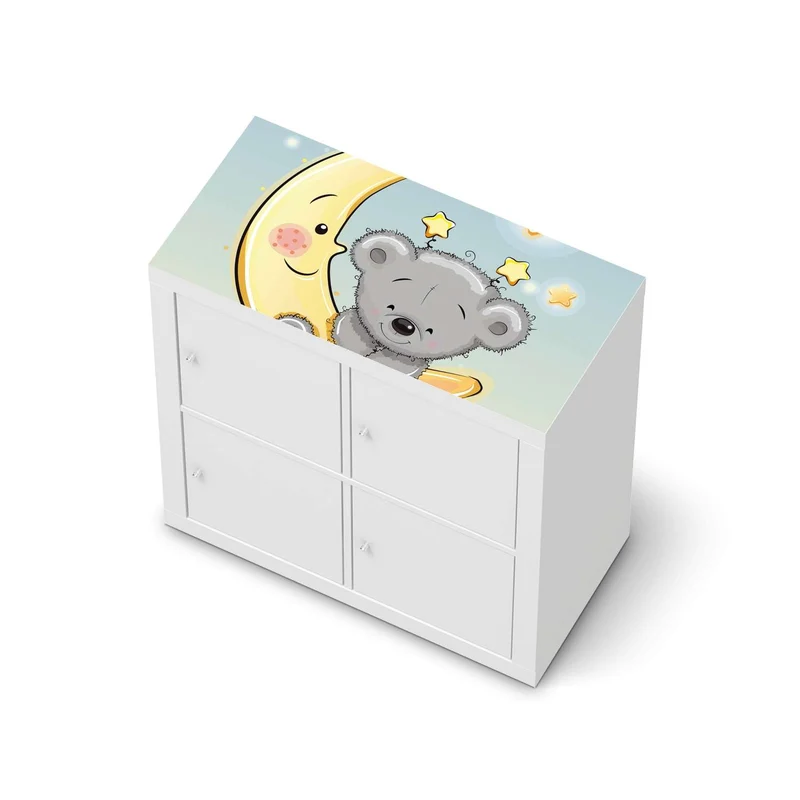 Möbelfolie IKEA Kallax Regal [oben] - Design: Teddy und Mond