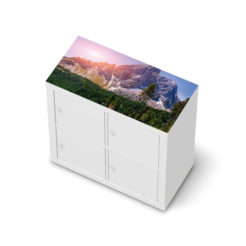 Möbelfolie IKEA Kallax Regal [oben] - Design: Alpenblick