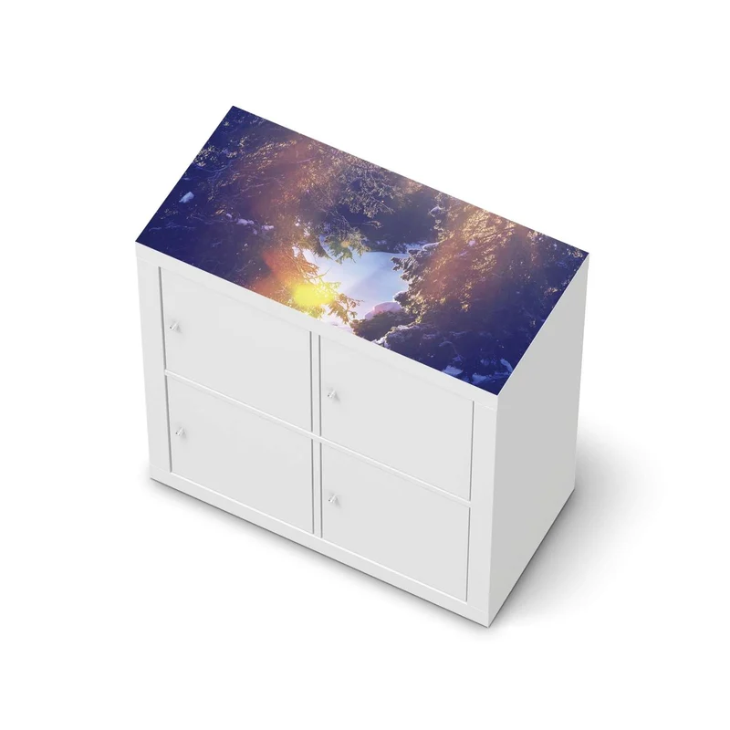 Möbelfolie IKEA Kallax Regal [oben] - Design: Lichtflut