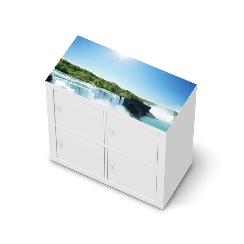Möbelfolie IKEA Kallax Regal [oben] - Design: Niagara Falls