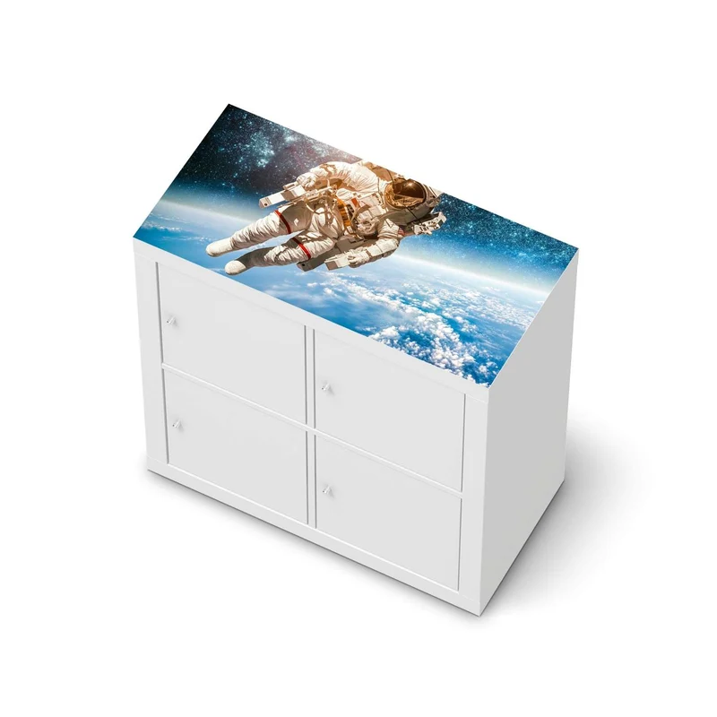 Möbelfolie IKEA Kallax Regal [oben] - Design: Outer Space