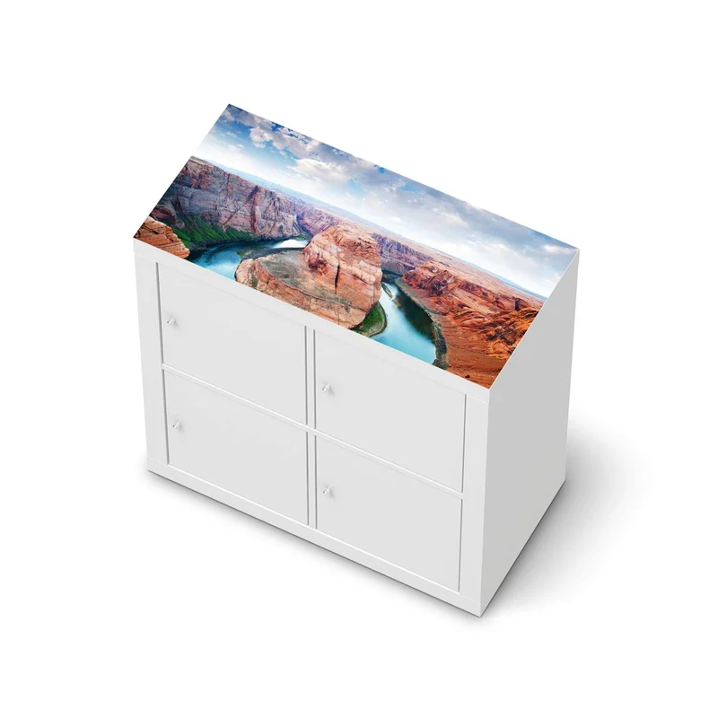 Möbelfolie IKEA Kallax Regal [oben] - Design: Grand Canyon