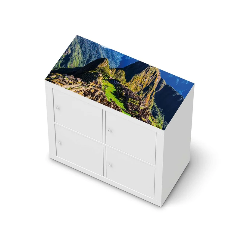 Möbelfolie IKEA Kallax Regal [oben] - Design: Machu Picchu