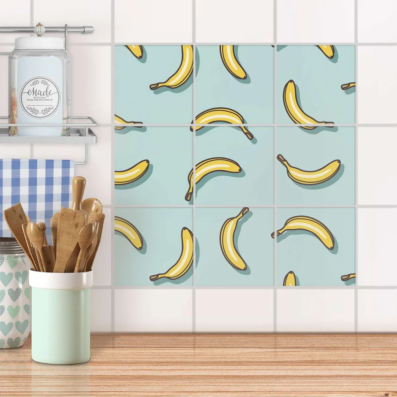 Klebefliesen für Küche & Bad - Design: Hey Banana