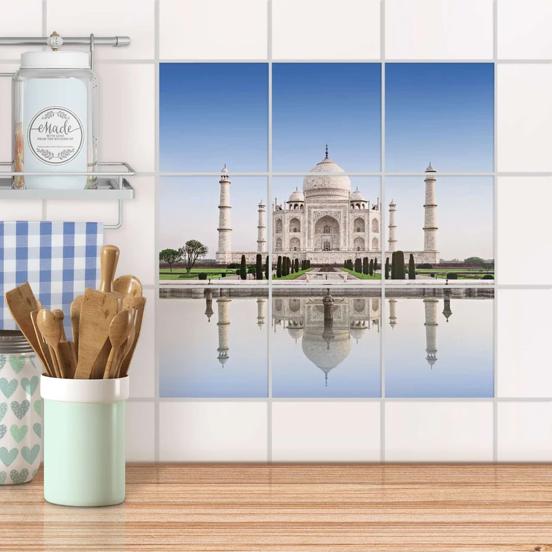 Klebefliesen für Küche & Bad - Design: Taj Mahal