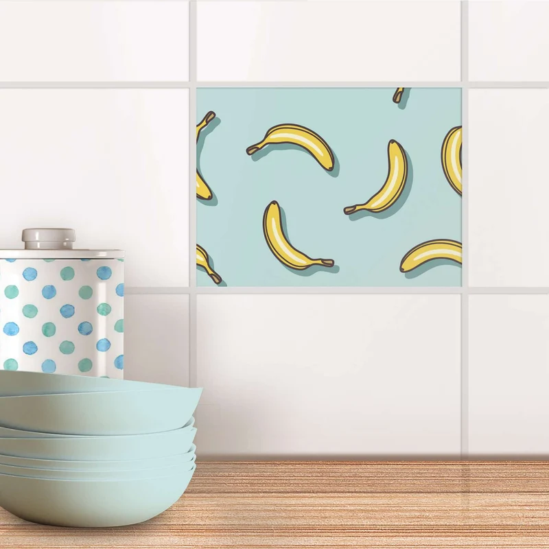 Fliesenfolie für Küche & Bad - Design: Hey Banana