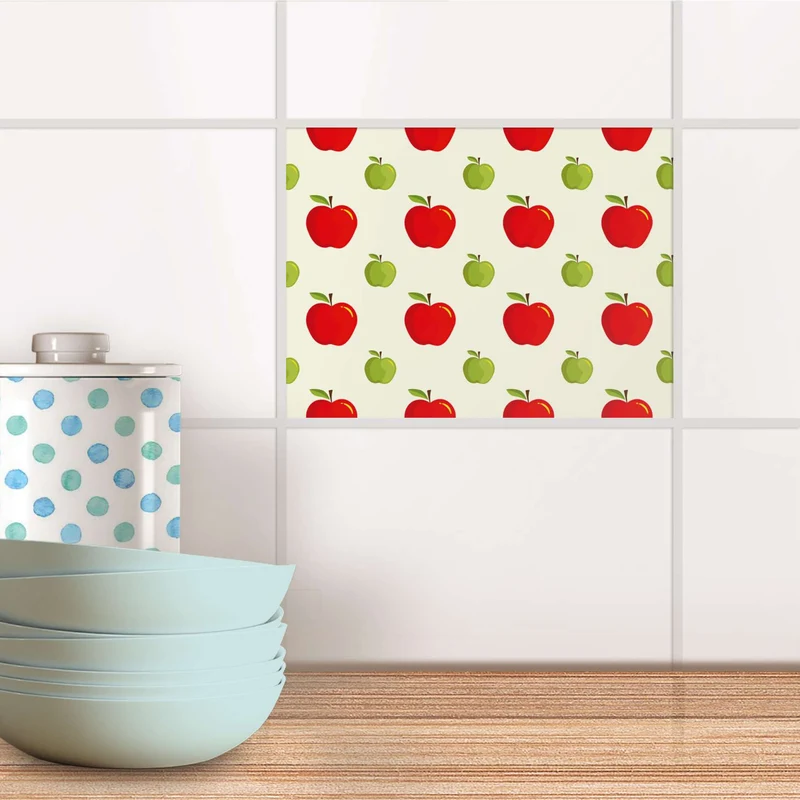 Fliesenfolie für Küche & Bad - Design: An apple a day