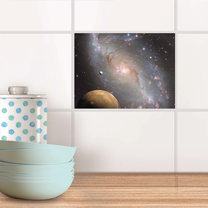 Fliesenfolie für Küche & Bad - Design: Milky Way