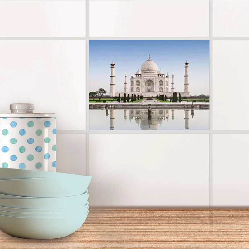 Fliesenfolie für Küche & Bad - Design: Taj Mahal