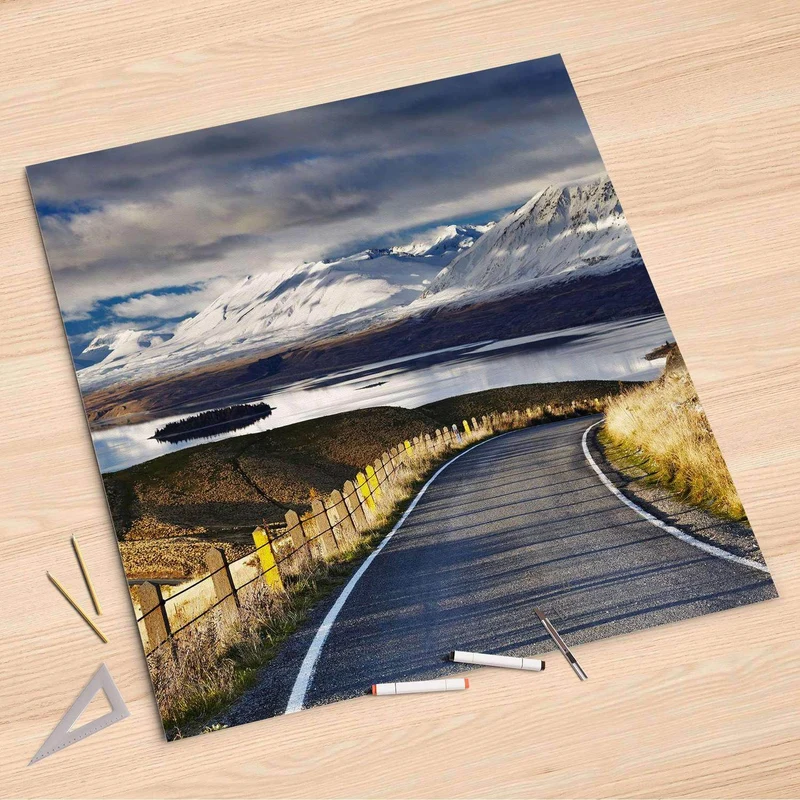 Folienbogen (90x90 cm) - Design: New Zealand