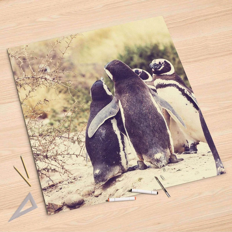 Folienbogen (90x90 cm) - Design: Pingu Friendship