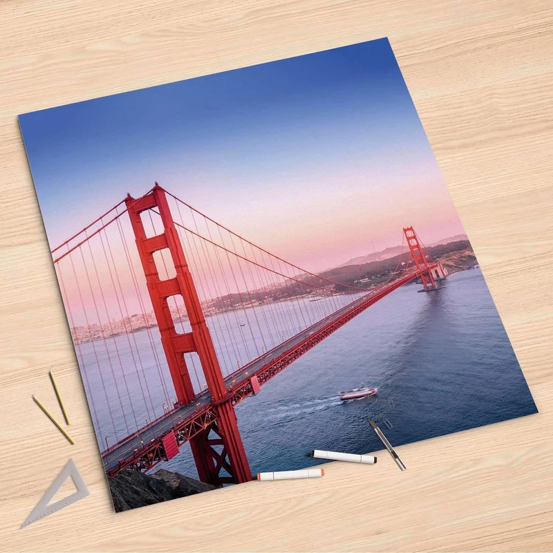 Folienbogen (90x90 cm) - Design: Golden Gate