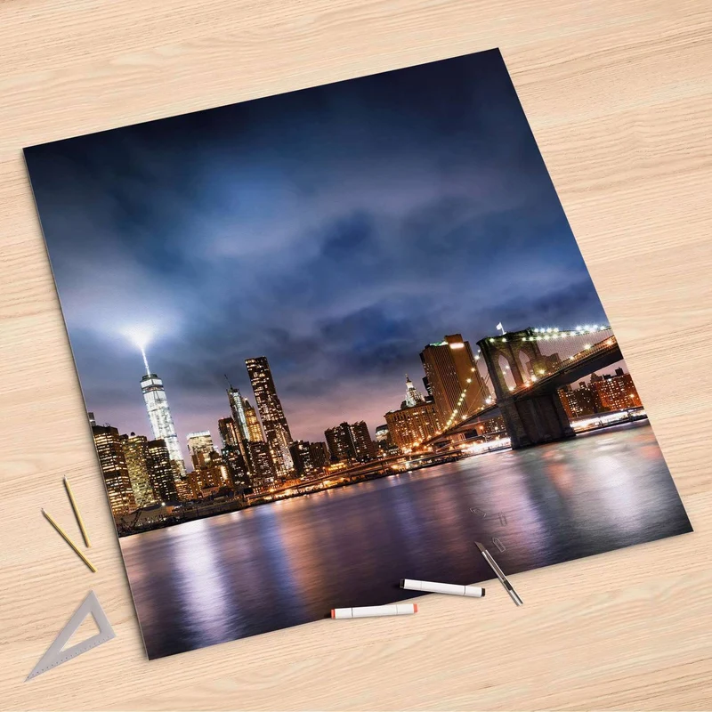 Folienbogen (90x90 cm) - Design: Brooklyn Bridge
