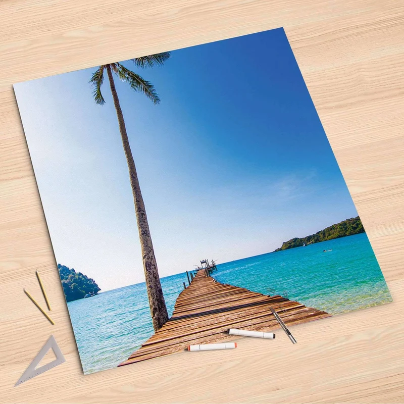 Folienbogen (90x90 cm) - Design: Caribbean