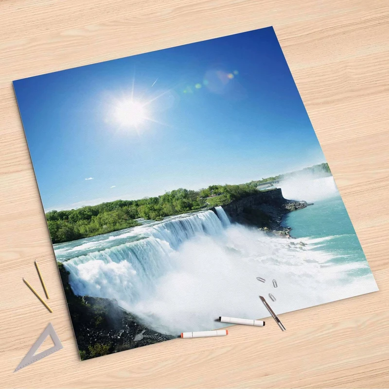 Folienbogen (90x90 cm) - Design: Niagara Falls
