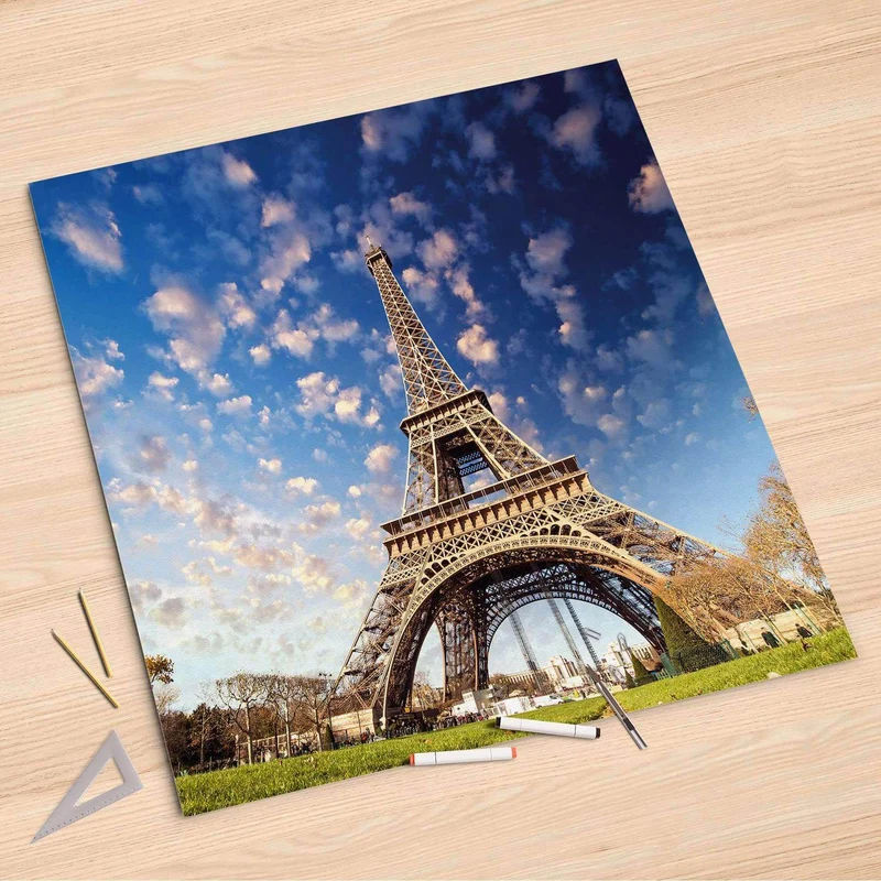 Folienbogen (90x90 cm) - Design: La Tour Eiffel