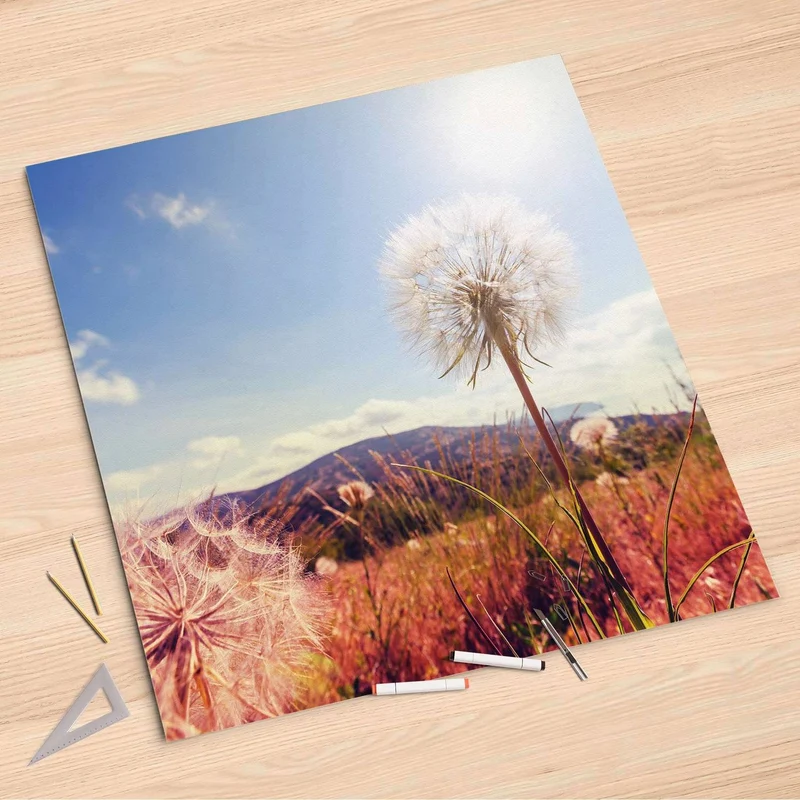 Folienbogen (90x90 cm) - Design: Dandelion