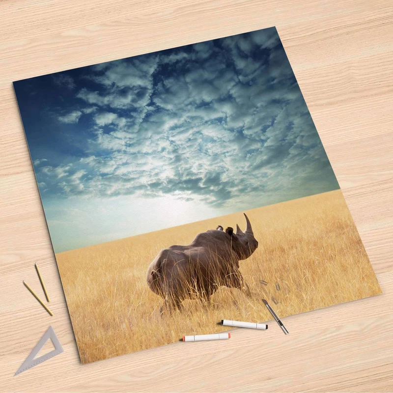 Folienbogen (90x90 cm) - Design: Rhino