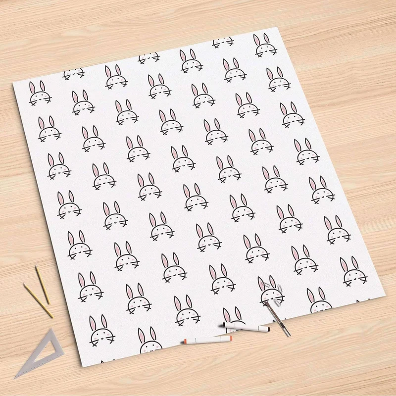 Folienbogen (90x90 cm) - Design: Hoppel