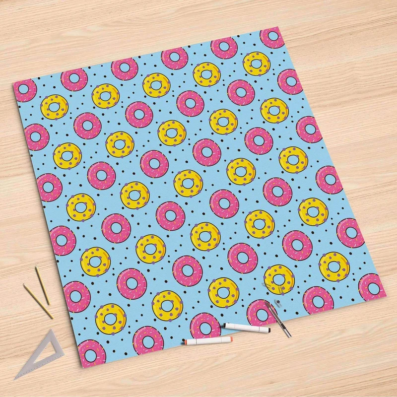 Folienbogen (90x90 cm) - Design: Donutparty