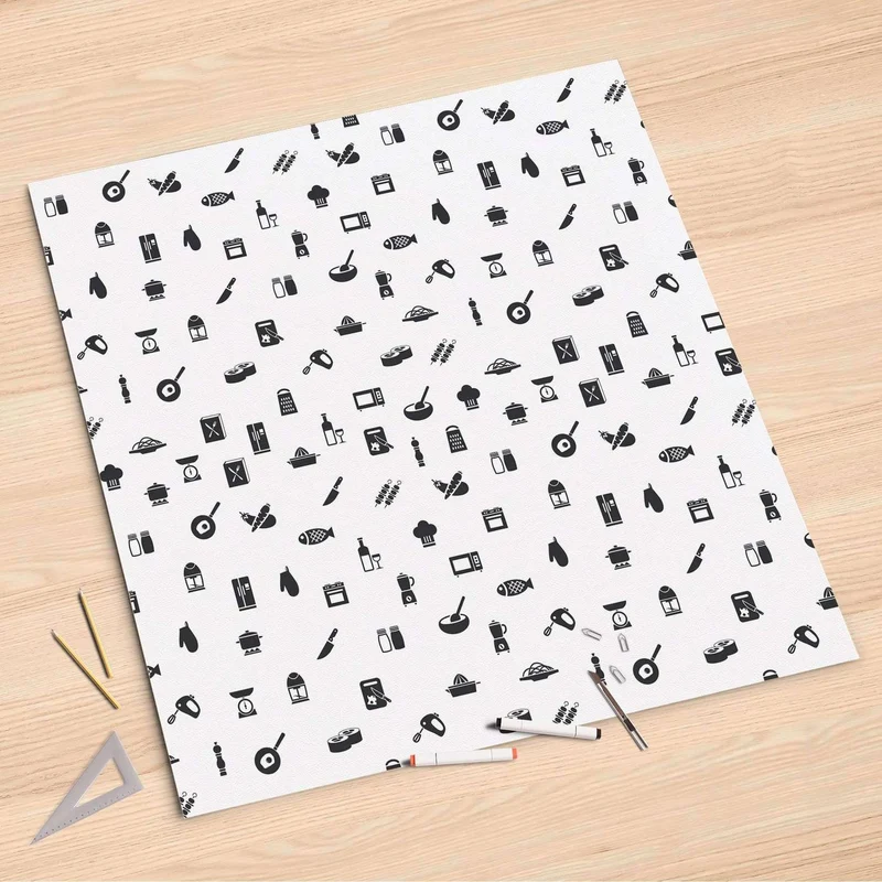 Folienbogen (90x90 cm) - Design: Tasty