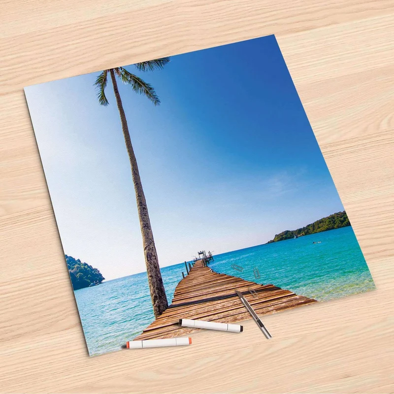 Folienbogen (60x60 cm) - Design: Caribbean