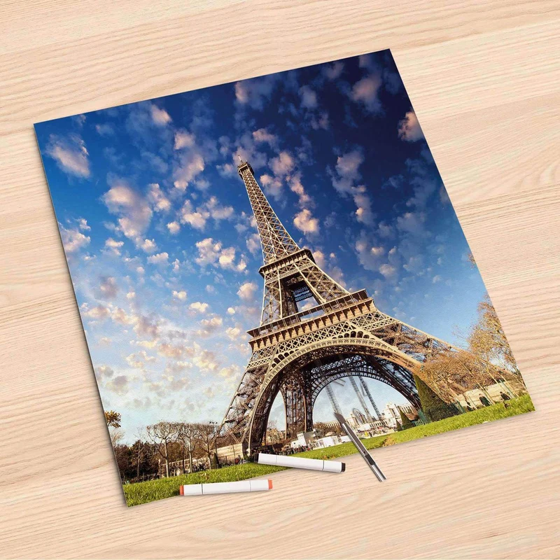 Folienbogen (60x60 cm) - Design: La Tour Eiffel