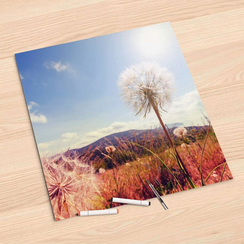 Folienbogen (60x60 cm) - Design: Dandelion