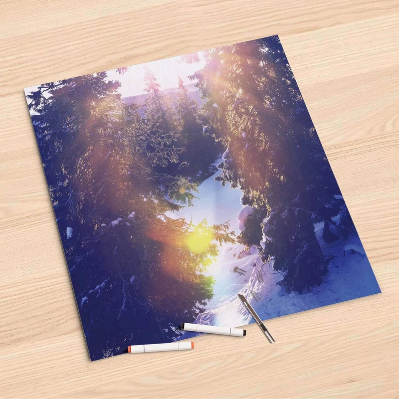 Folienbogen (60x60 cm) - Design: Lichtflut