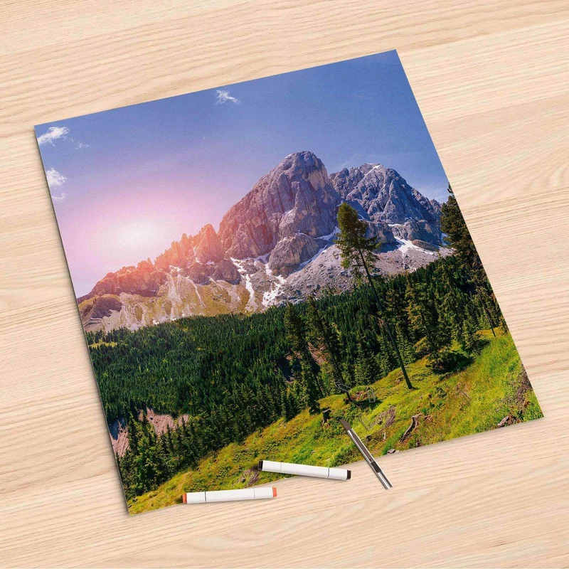 Folienbogen (60x60 cm) - Design: Alpenblick
