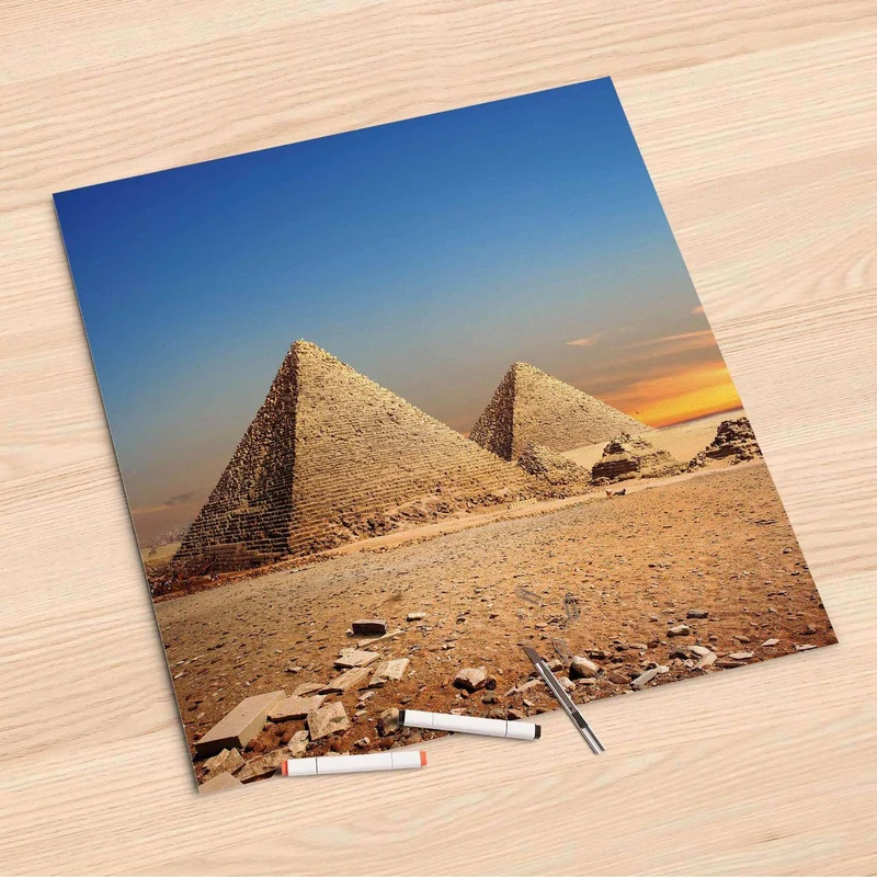 Folienbogen (60x60 cm) - Design: Pyramids