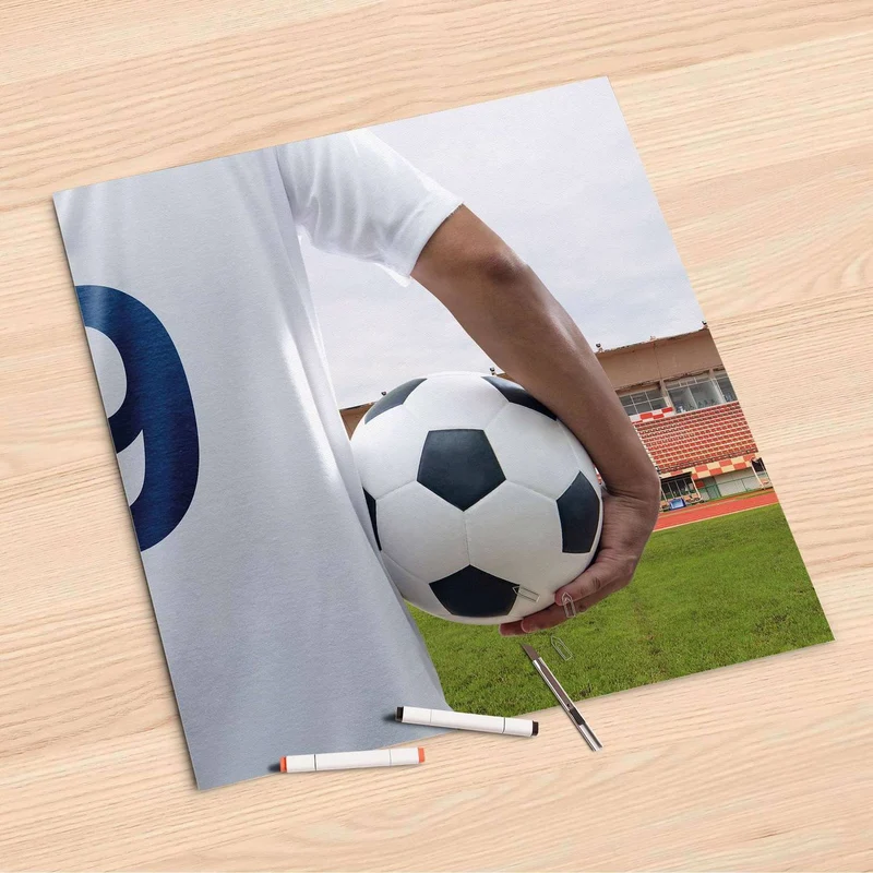 Folienbogen (60x60 cm) - Design: Footballmania