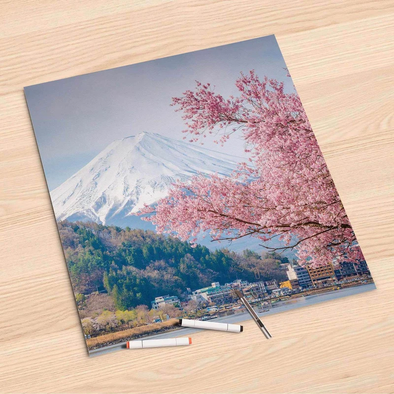 Folienbogen (60x60 cm) - Design: Mount Fuji