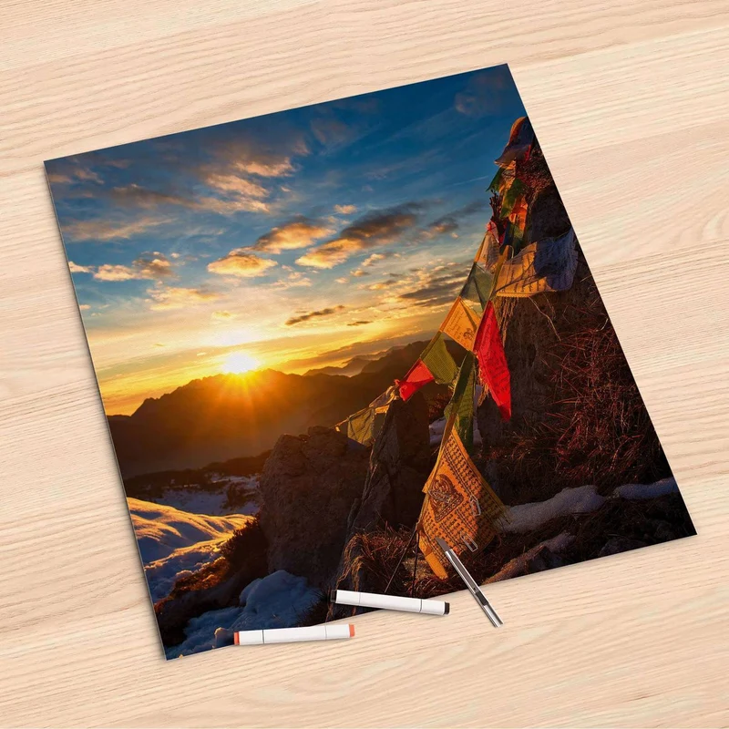 Folienbogen (60x60 cm) - Design: Tibet