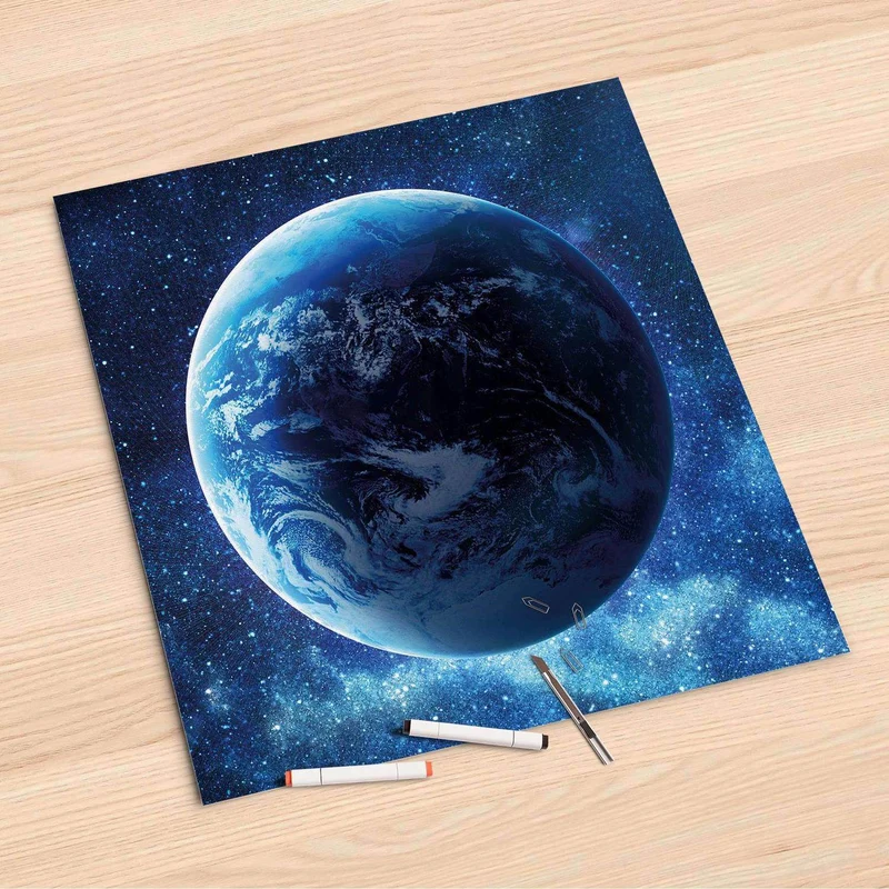Folienbogen (60x60 cm) - Design: Planet Blue