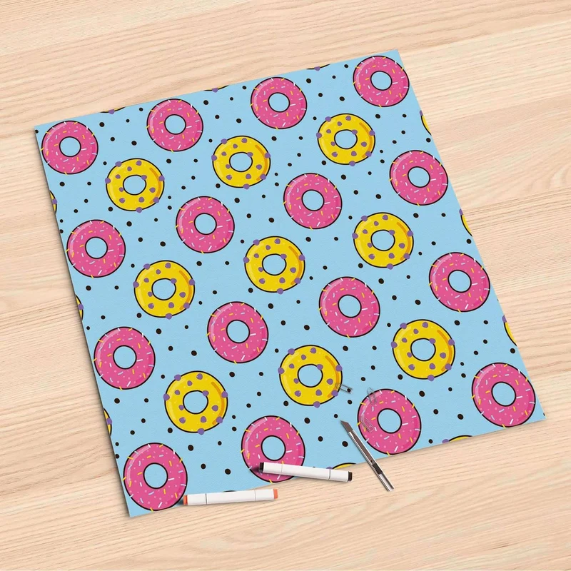 Folienbogen (60x60 cm) - Design: Donutparty