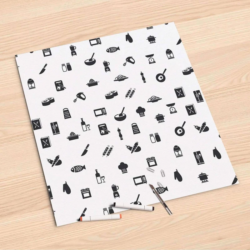 Folienbogen (60x60 cm) - Design: Tasty