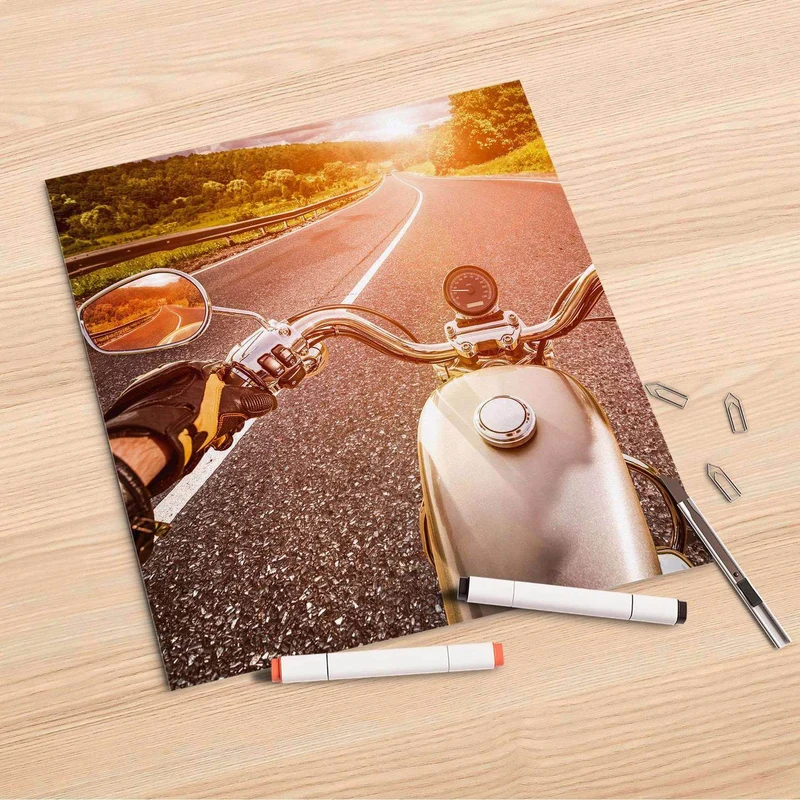 Folienbogen (30x30 cm) - Design: Easy Rider