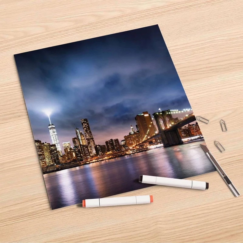 Folienbogen (30x30 cm) - Design: Brooklyn Bridge