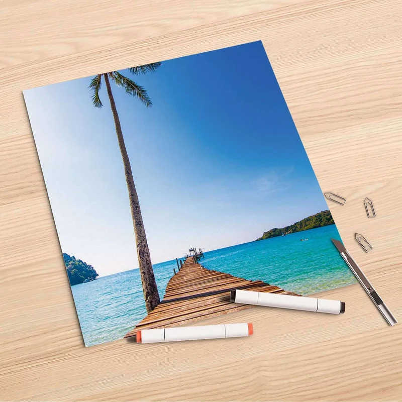 Folienbogen (30x30 cm) - Design: Caribbean