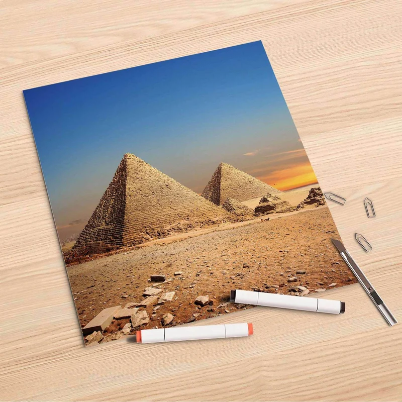 Folienbogen (30x30 cm) - Design: Pyramids